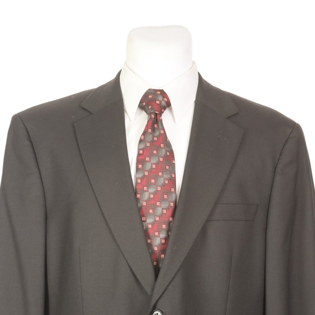 Brooks Brothers Stretch Wool Black Sport Coat